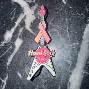 Hard Rock Cafe breast cancer pin